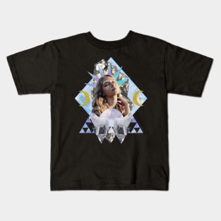 Abstract geometric natural design Kids T-Shirt